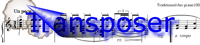 Transposer masthead